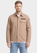 Blauer Giacca Lambert In Cotone Cammello