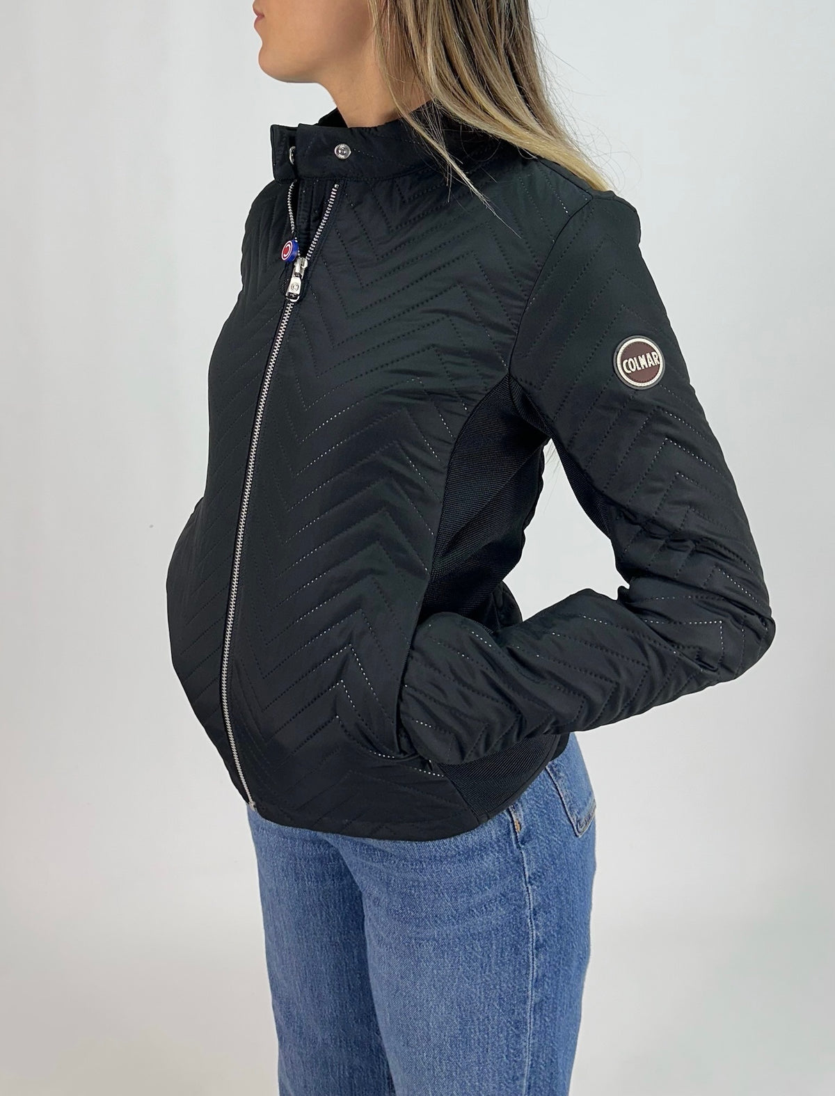 COLMAR GIUBBOTTO MOD.2090 TES.9QA NERO 100g SENZA CAPPUCCIO DONNA