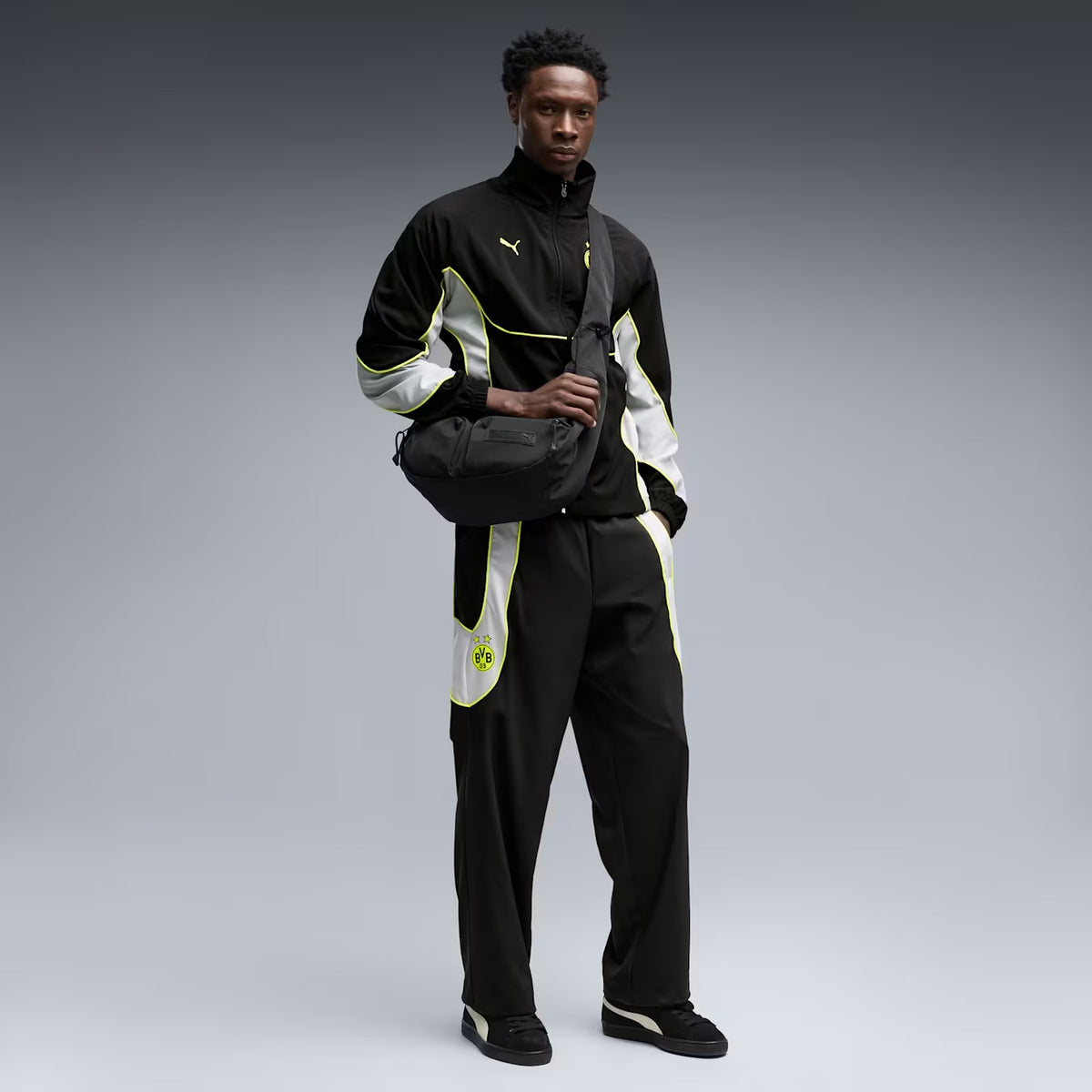 PUMA Tuta Completa Borussia Dortmund Nera/Gialla/Bianca