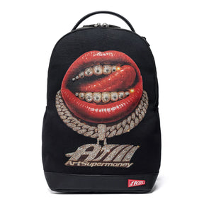 ART SUPER MONEY Zaino Grillz Backpack Nero