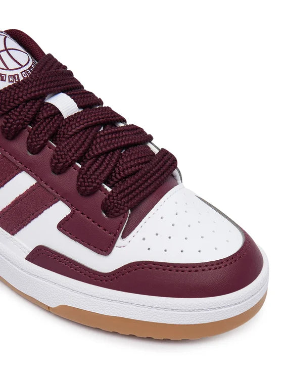 Adidas Rapid Court Low Sneaker Unisex Bordeux