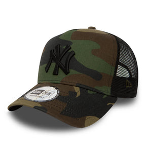 NEW ERA Cappello Visiera Curva Logo NY Militare