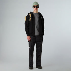 The North Face Felpa Con Cappuccio Con Zip Logo Piccolo Nera