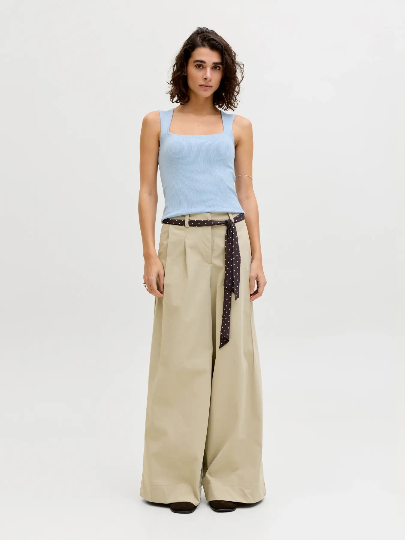 JJXX JXPOSIE CANOTTA CELESTE DONNA SS26