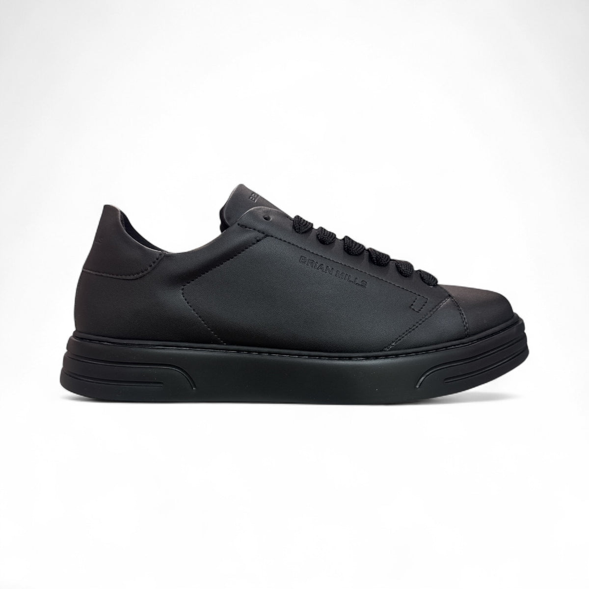 BRIAN MILLS Sneakers in Pelle Made in Italy Nera