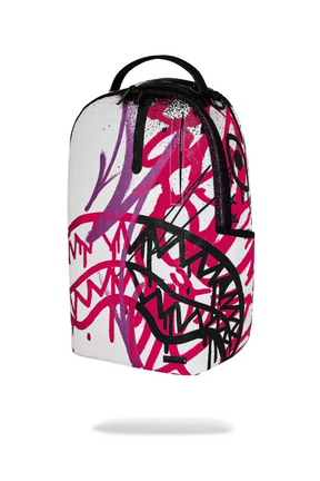 SPRAYGROUND Zaino GRAFF MAYHEM RMX Bianco Multicolor