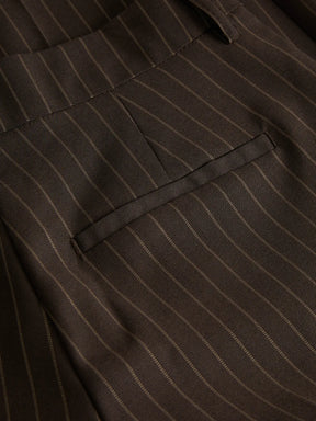 JJXX JJXX Jxaya Ellis Pantalone Classico Gessato Marrone Donna - foto 7 - Tommaseo Clothing