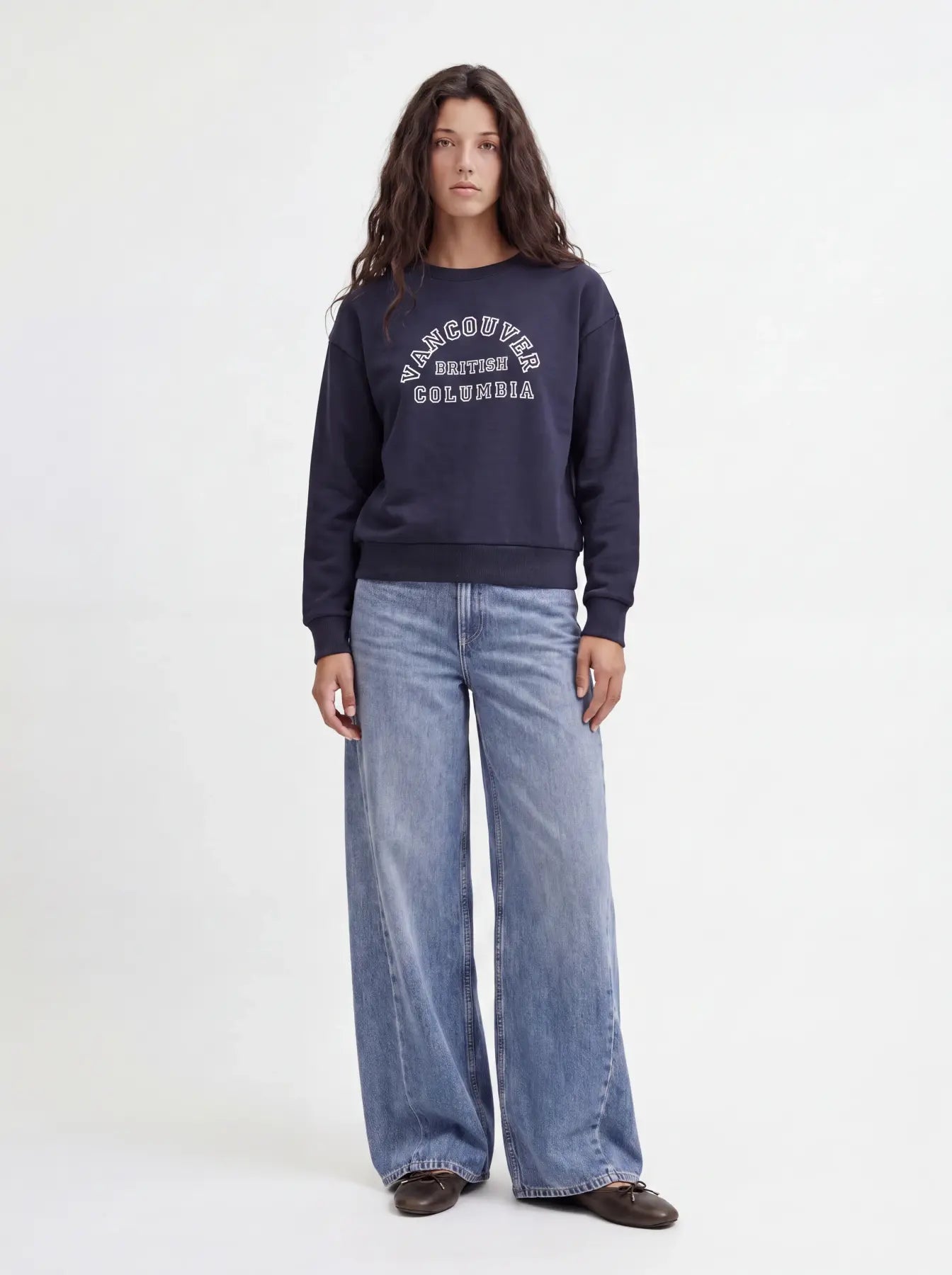 JJXX JXMERLE FELPA GIROCOLLO BLU DONNA