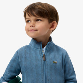 LACOSTE Felpa Infant Monogram Blu