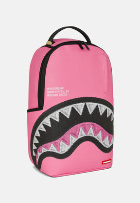 SPRAYGROUND Zaino Sprayground Shark Central Pink Embroidered Shark  Rosa