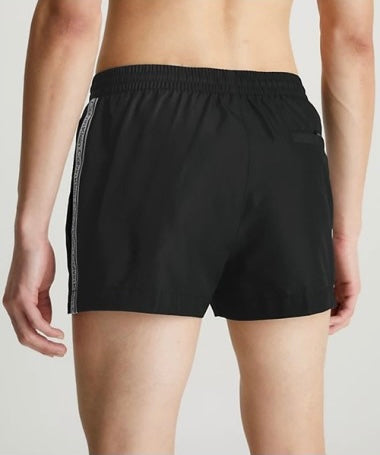 Calvin Klein Costume Da Bagno Con Banda Laterale Nero