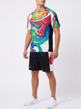 Australian Completino T-Shirt e Pantaloncino Stampa Multicolor