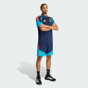 Adidas Completino Spagna Uomo Blu Strisce Gialle Rosse