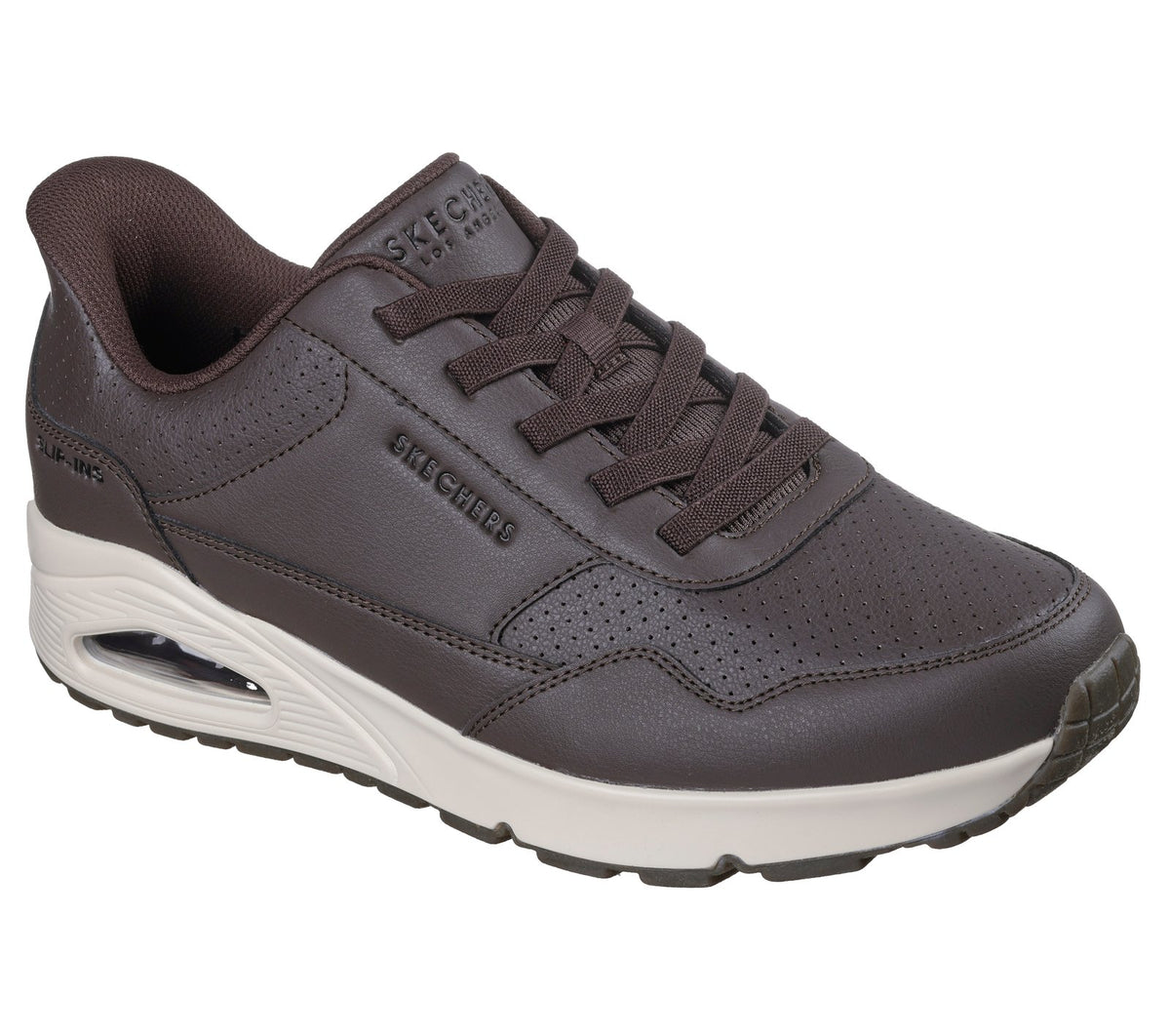 SKECHERS Air Cooled Memory Foam Slip-ins marrone