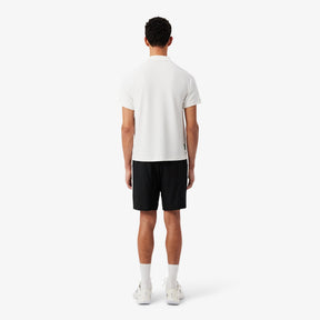LACOSTE Pantaloncino Con Banda Laterale Nero/Bianco