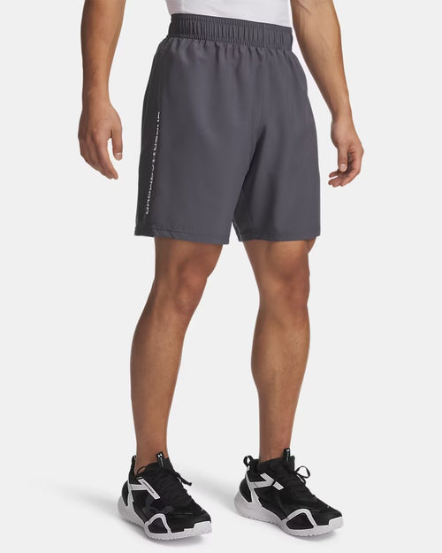 UNDER ARMOUR Shorts Tech Woven Wordmark Grigio