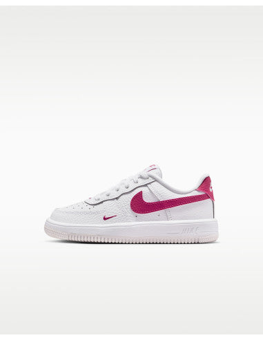 NIKE Air Force 1 Low Lace Bambino Bianca/Rosa
