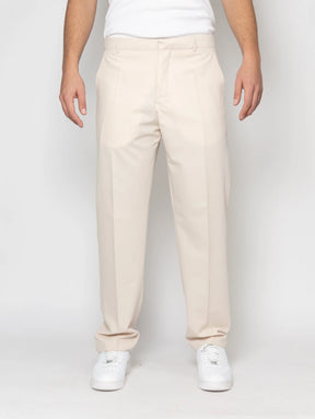 SOLDIER Pantalone Sartoriale Sabbia Fondo Largo