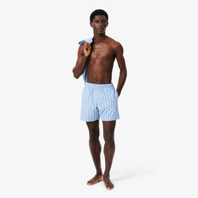 LACOSTE Costume Monogram Azzurro