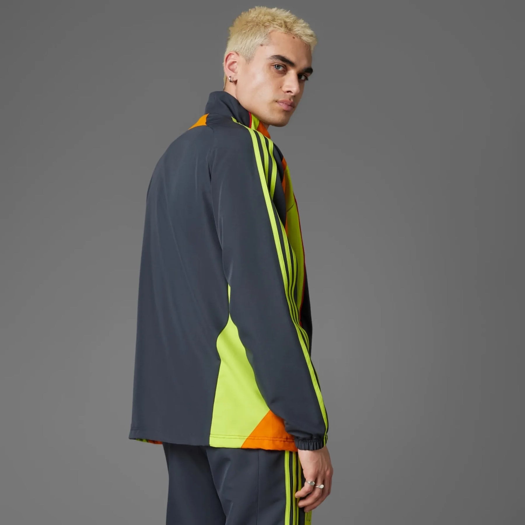ADIDAS Tuta Completa Los Angeles FC x NTS UBP Grigia/Arancione