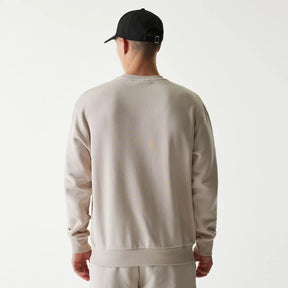 NEW ERA Tuta Completa Senza Cappuccio Logo NY Beige