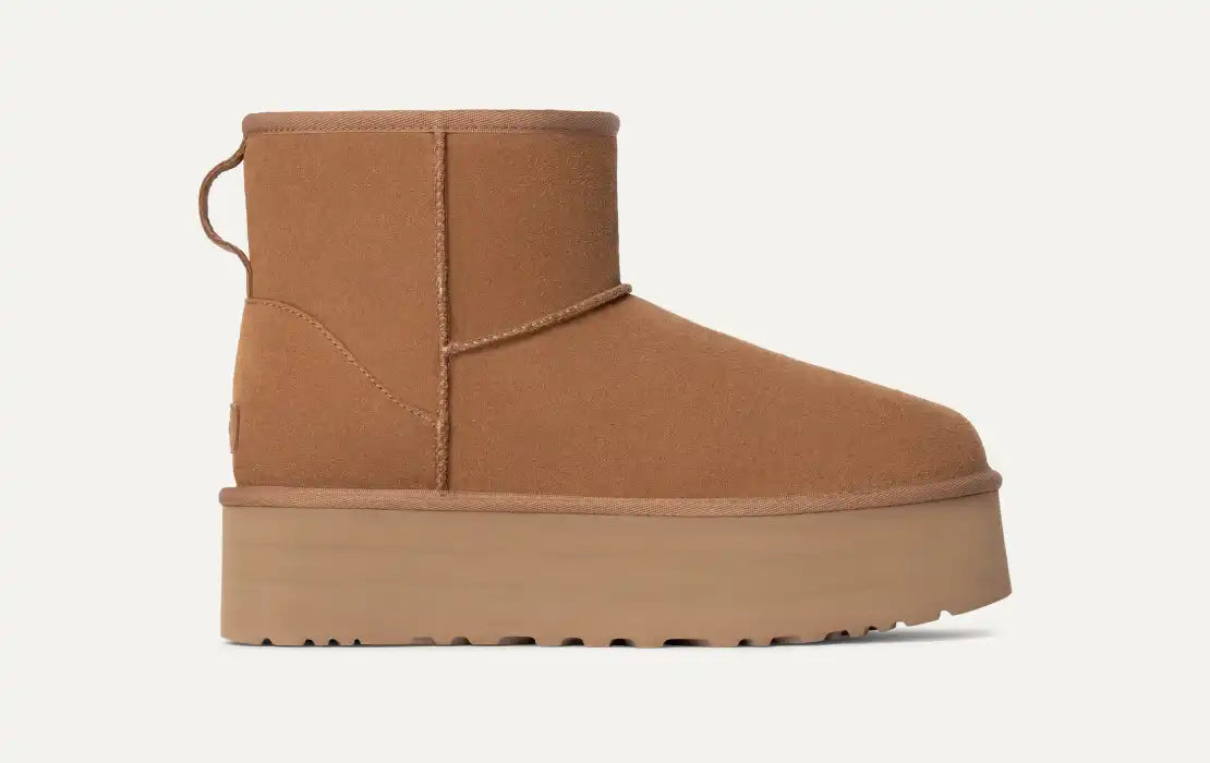 UGG Stivali Classic Mini Platform Marrone