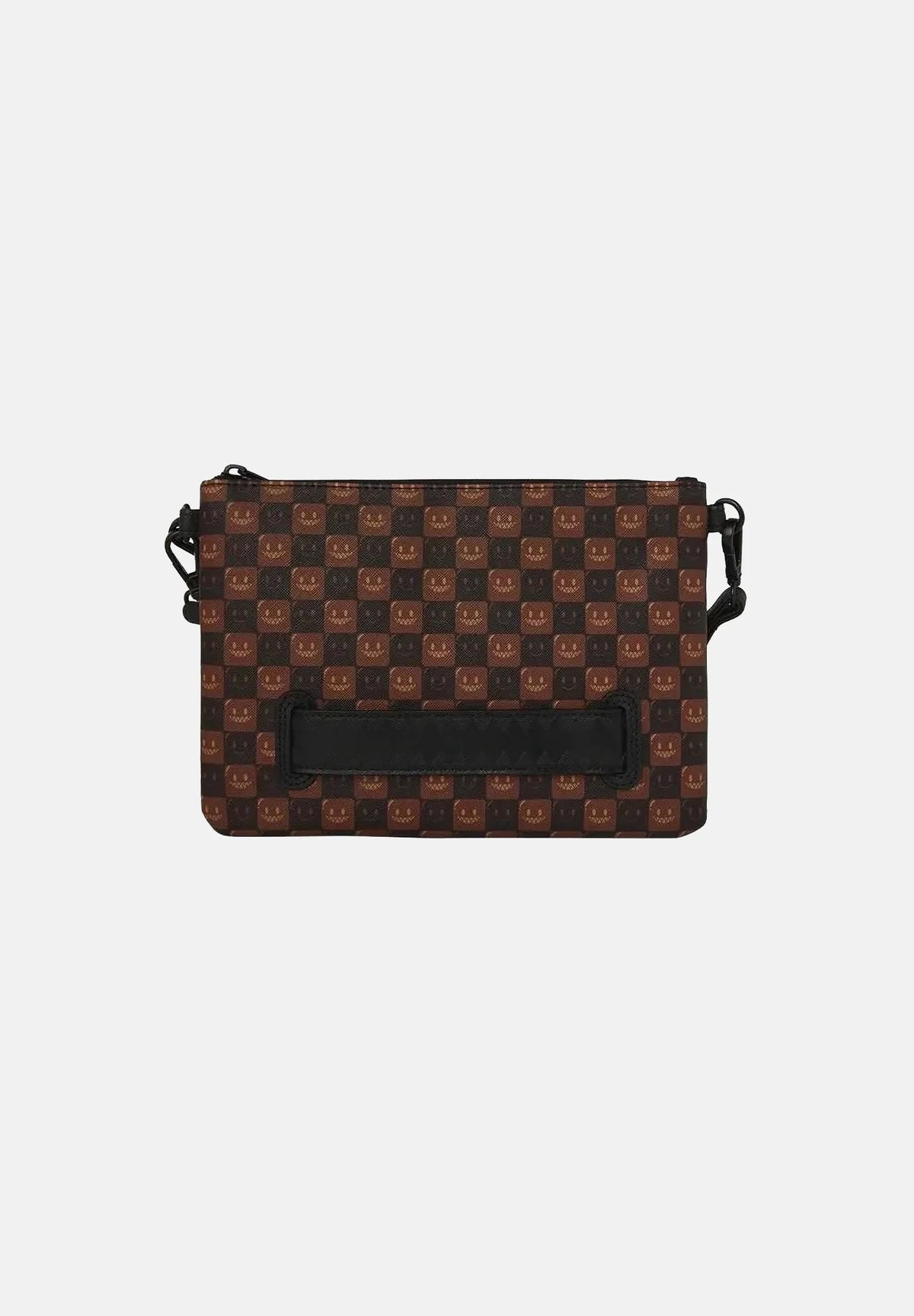 SPRAYGROUND Pochette/Tracolla SHARK MONOGRAM CROSSBODY Marrone