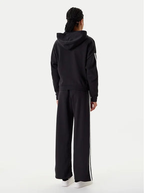 ADIDAS Tuta Completa Con Zip e Cappuccio Donna Nero