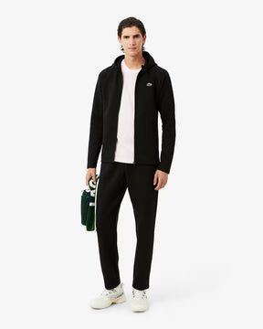 LACOSTE Tuta In cotone tech nera