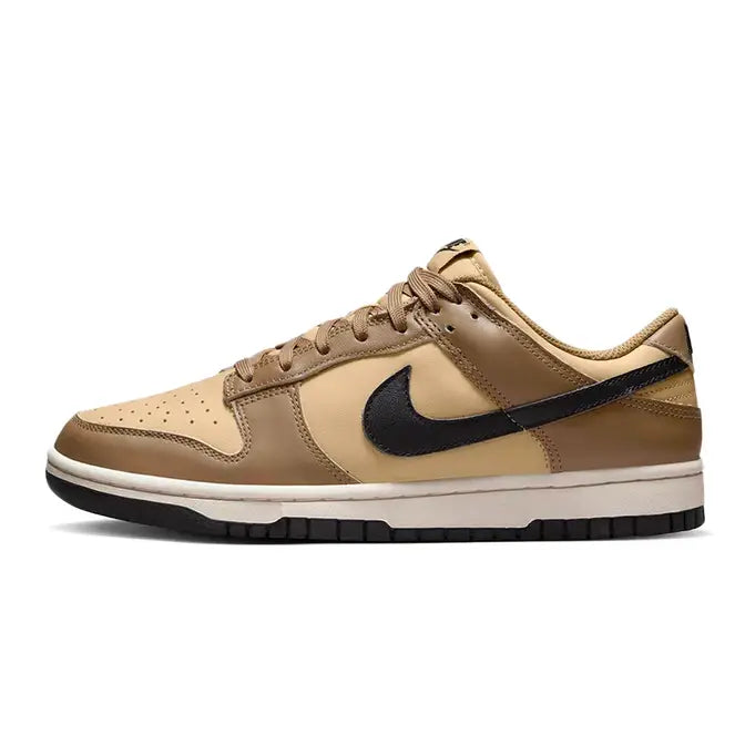 NIKE Dunk Low Dark Driftwood Verde Oliva/Beige