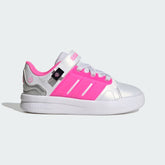 ADIDAS Sneaker Bambino Lightorama Court Bianca/Rosa