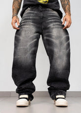PRESENT DAY Jeans Balloon Titan Nero Denim