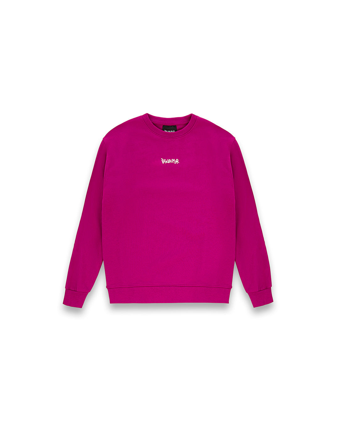 DISCLAIMER FELPA FUXIA SENZA CAPPUCCIO DONNA