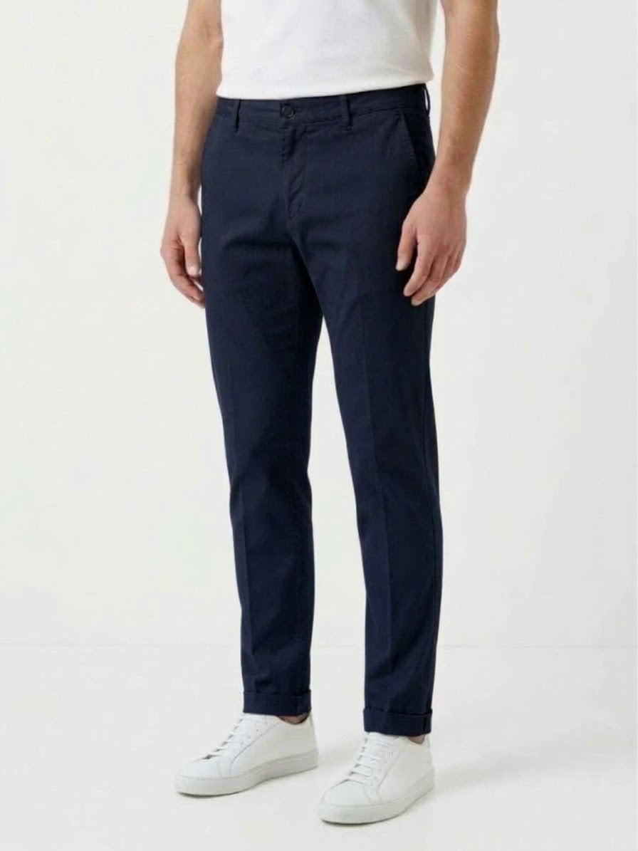 PIZETAONE Pantalone T.A. Skinny Blu