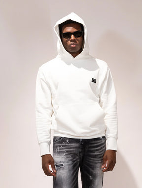 SOLDIER Felpa Prime in Cotone Piqué Bianca