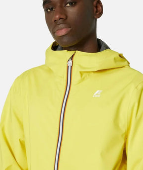 K-WAY Antivento Primaverile Leggero Jack Stretch Dot Giallo