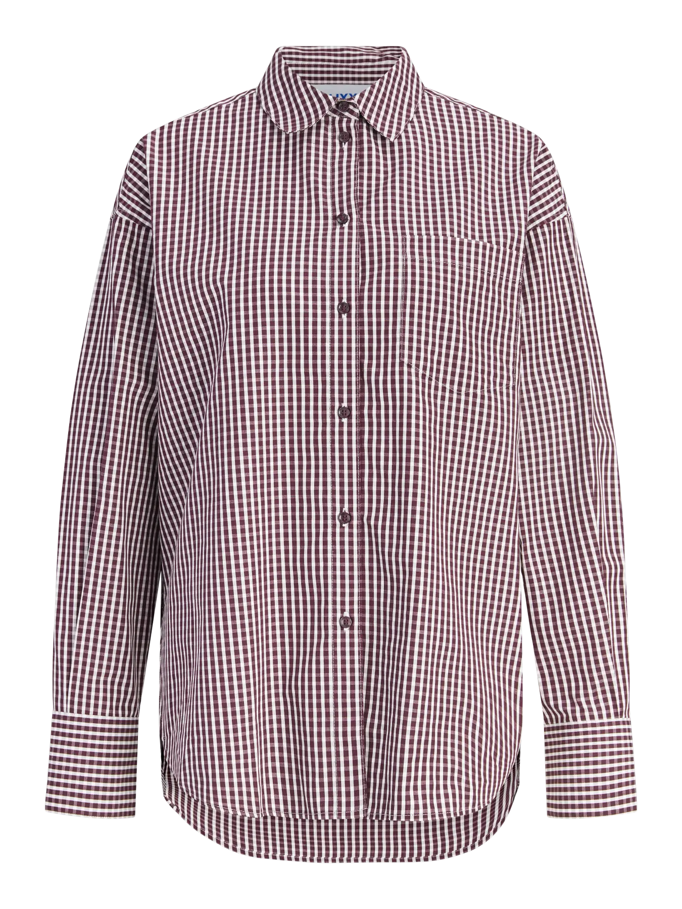 JJXX JXJAMIE CAMICIA A QUADRI BORDEAUX DONNA AW26