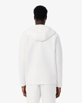 LACOSTE Tuta In Cotone Tech Bianca