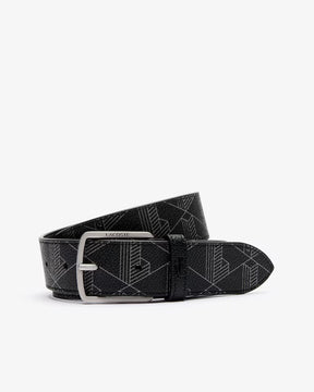 LACOSTE Cintura Monogram Nera