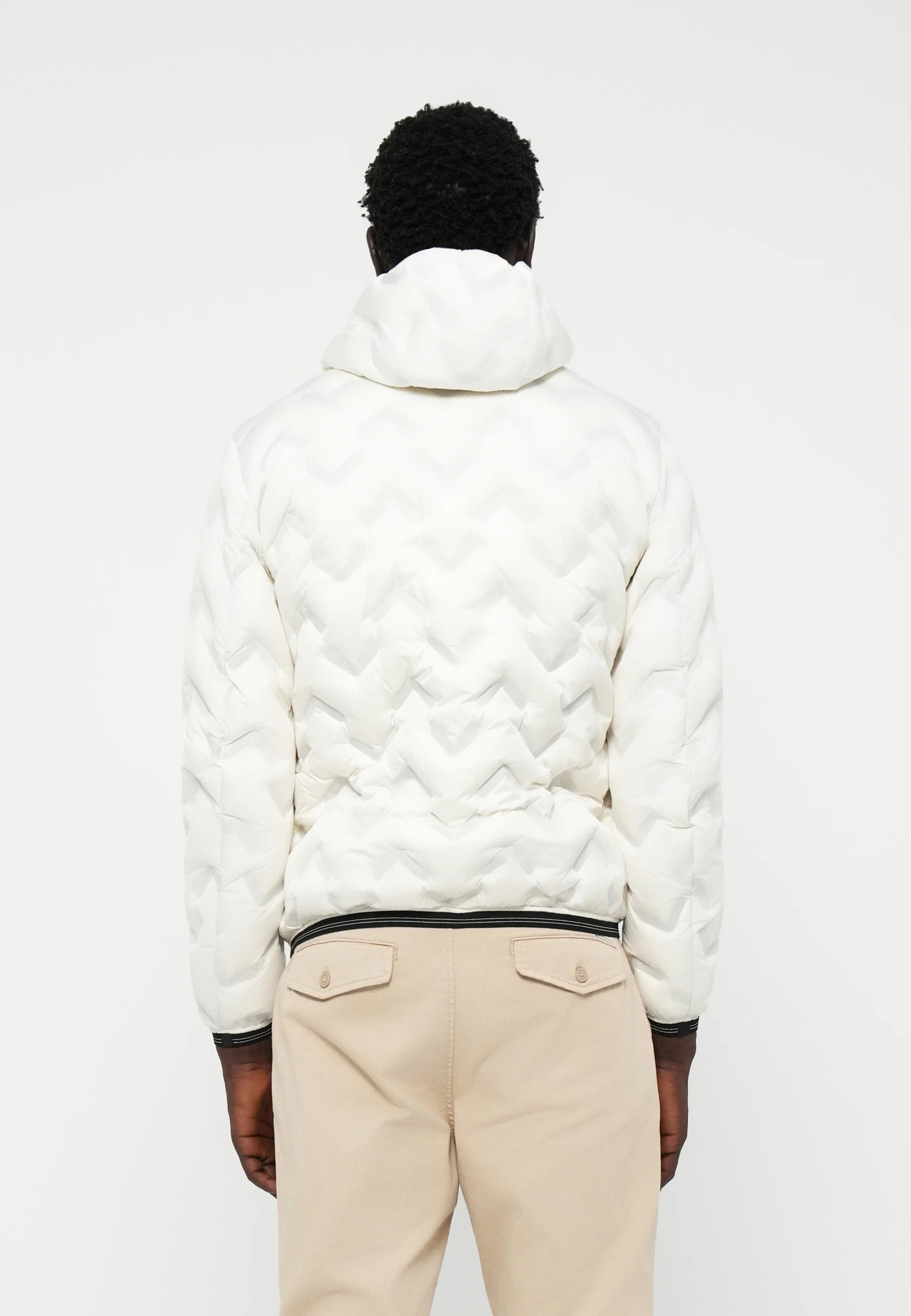 BLAUER Giubbotto Uomo Piumino Invernale Termosaldato Bianco