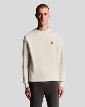 LYLE&SCOTT Felpa Girocollo In Cotone Beige