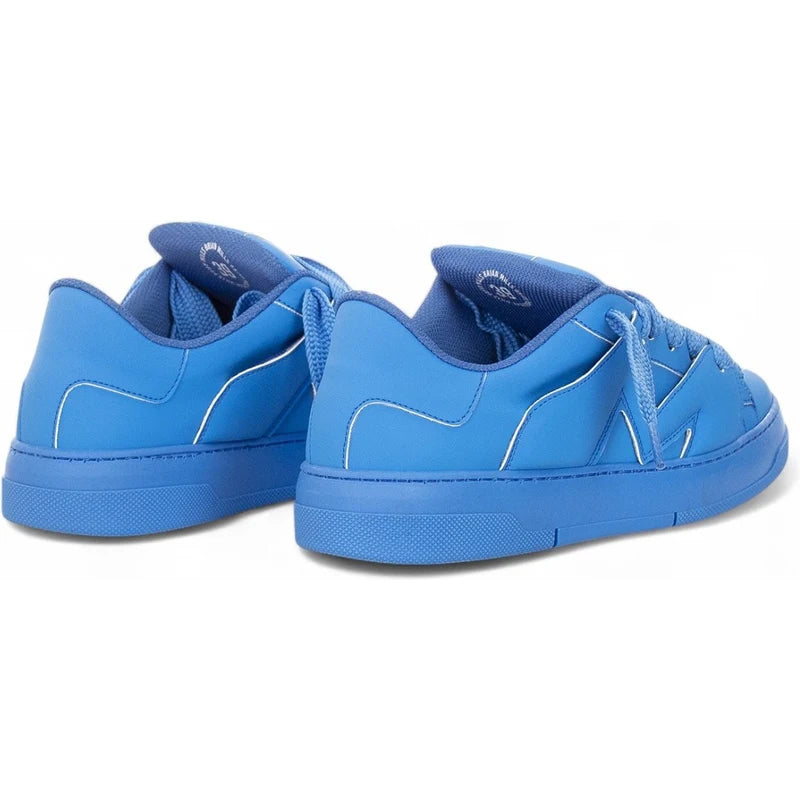 BRIAN MILLS Sneakers in Pelle Made in Italy Mod. LaFrance Celeste