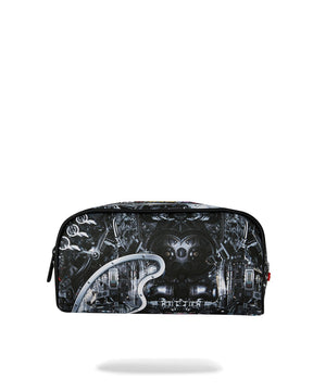 SPRAYGROUND Astuccio In Pelle Split Cybershark Savvy Pouch