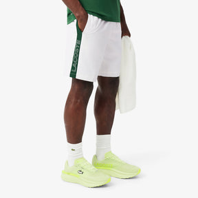 LACOSTE Completino Con Stampa Retro Verde/Bianco