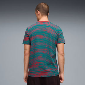 PUMA Completino Portogallo T-Shirt Fantasia Verde/Rossa Pantaloncino Nero
