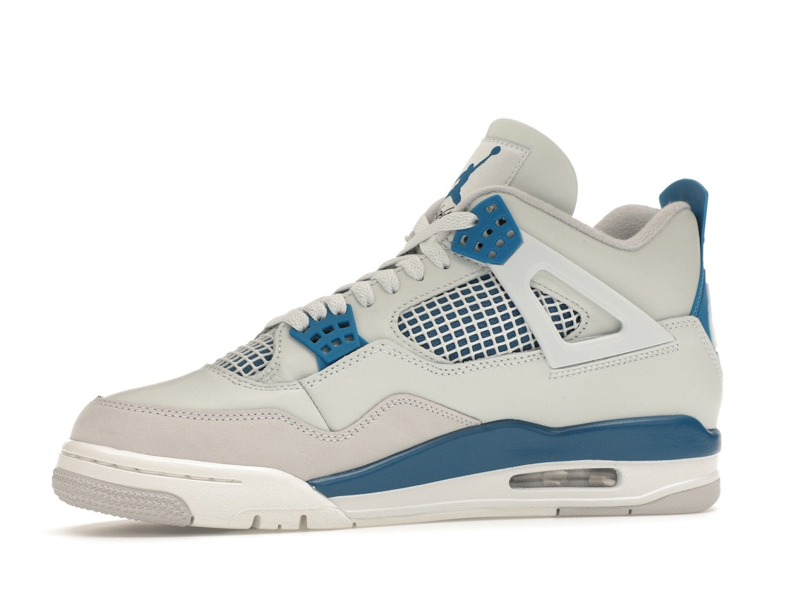 AIR JORDAN 4 Retro Bianco/Blu
