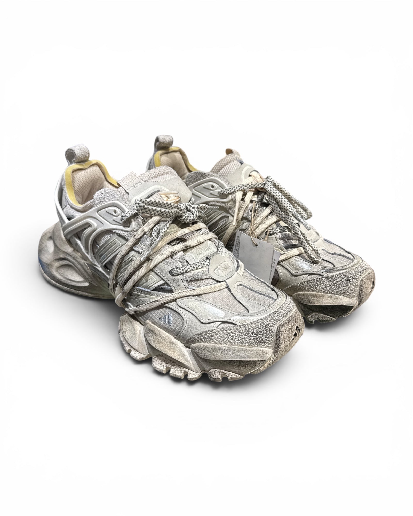 Adidas Adidas XLG Runner Deluxe Sneaker Unisex Beige Effetto Sporco - foto 2 - Tommaseo Clothing