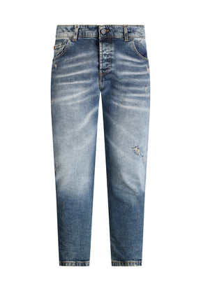 PATRIÒT Jeans Baggy Denim Sabbiato