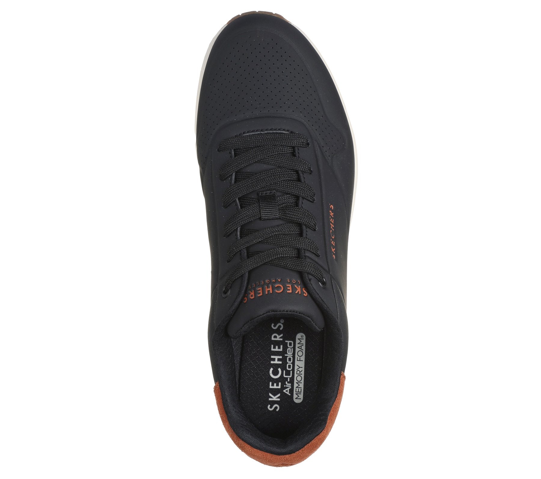 1183004/BLK Skechers Sreet Uno Suited Nero/Arancio 26/27