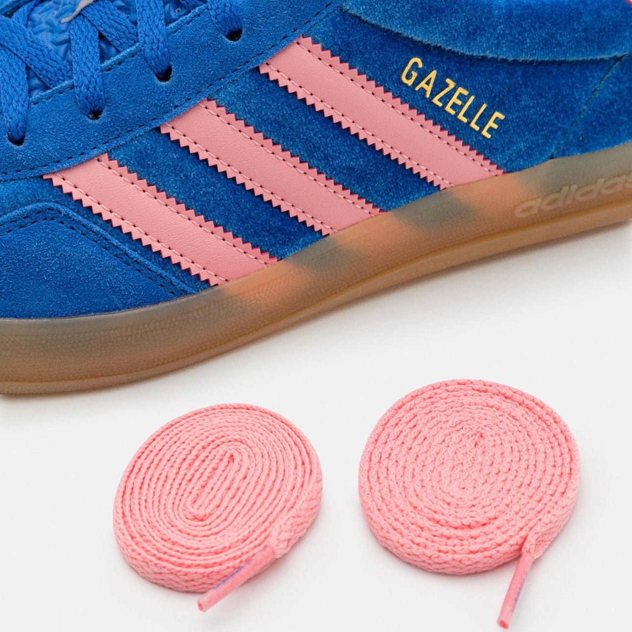 Adidas Gazzelle Indoor Blu Royal/Rosa
